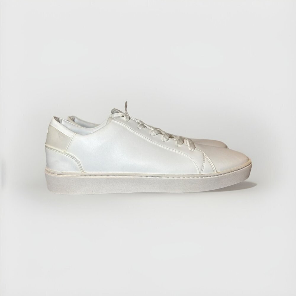 Thousand Fell Lace Up White Eco Recycled Tennis Shoes Mens size 12